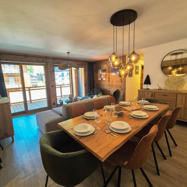 Appartement moderne aux Gets, 3 chambres, 8 personnes, Wi-Fi, parking privé - FR-1-671-277 - Appartement - 7