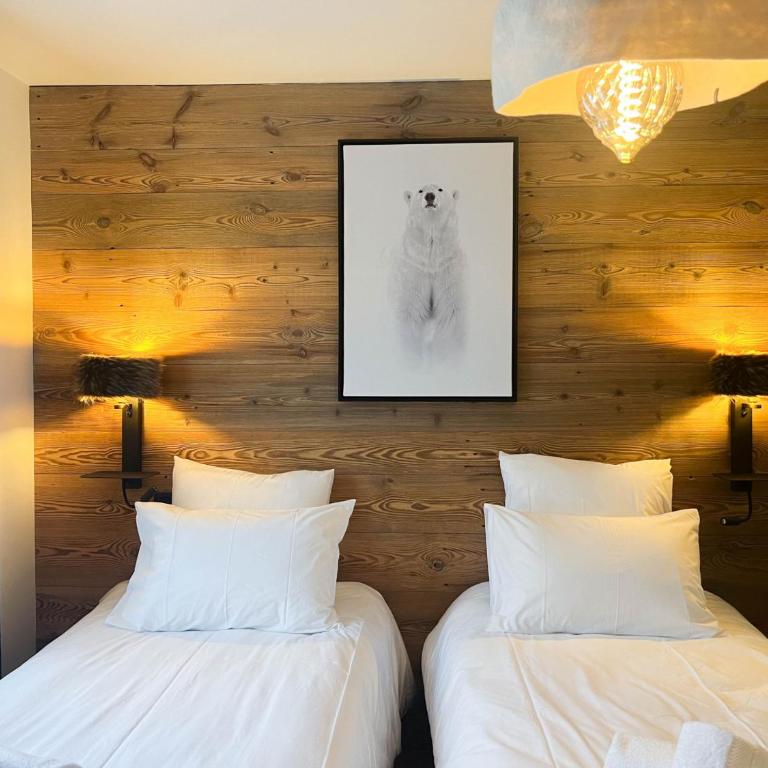 Appartement moderne aux Gets, 3 chambres, 8 personnes, Wi-Fi, parking privé - FR-1-671-277 - Appartement - 12