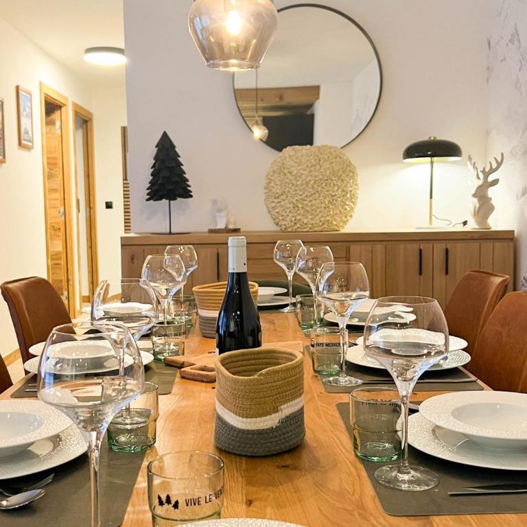 Appartement moderne aux Gets, 3 chambres, 8 personnes, Wi-Fi, parking privé - FR-1-671-277 - Appartement - 16
