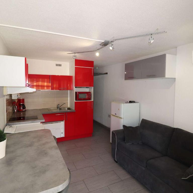 Studio climatisé proche mer avec terrasse, park privé et équipements modernes - FR-1-307-198 - Studio - 18