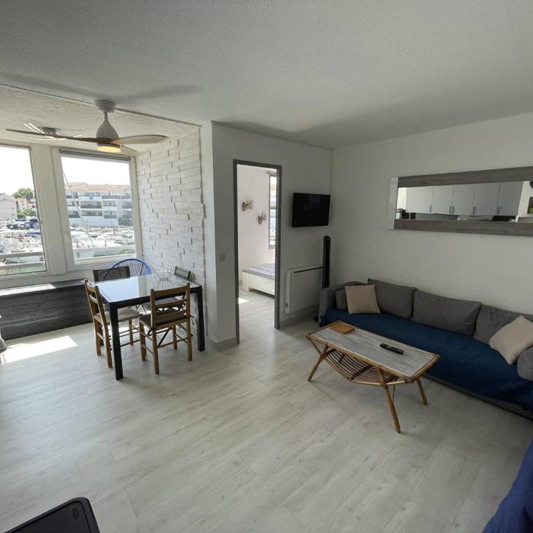 T2 rénové avec cabine, piscine, animaux admis, parking à 500m de la plage - FR-1-106-49 - Apartamento - 6