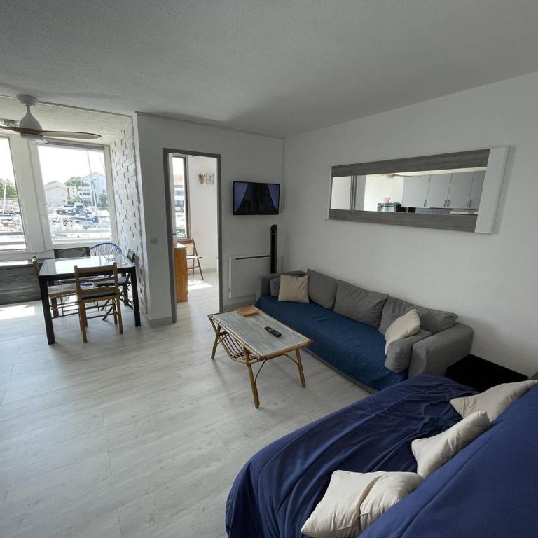 T2 rénové avec cabine, piscine, animaux admis, parking à 500m de la plage - FR-1-106-49 - Apartamento - 16