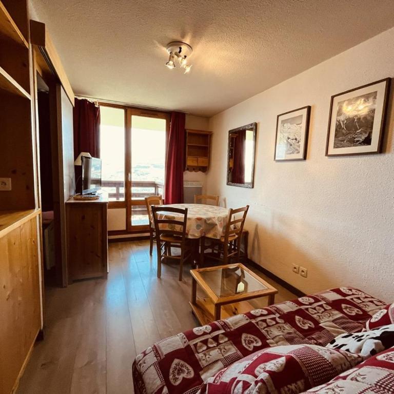 Charmant T2 5 pers, skis aux pieds, balcon, ascenseur - Vallandry - Apartamento de 1 dormitorio - 8