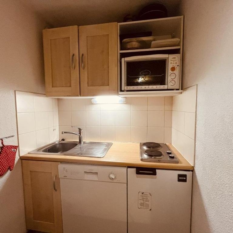Charmant T2 5 pers, skis aux pieds, balcon, ascenseur - Vallandry - Apartamento de 1 dormitorio - 9
