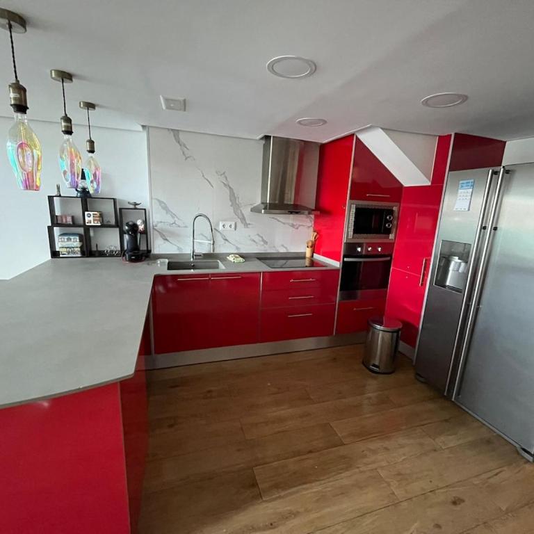 Loft con jacuzzi y piscina - One-Bedroom Apartment - 14