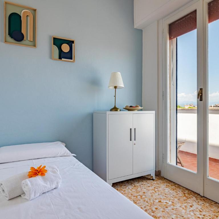 brg dx- Attico terrazza vista panoramica Lungarni Pisani - Appartamento con 2 Camere da Letto - 18