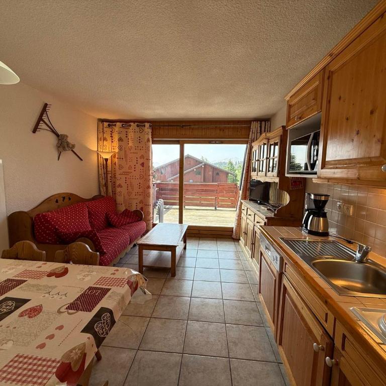 Appartement Les Saisies 6 pers avec terrasse - Apartamento de 1 dormitorio - 9