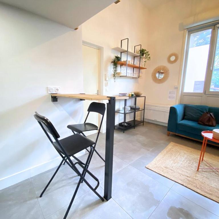 L'Orangeade"T1 Mezzanine, Clim, Centre-ville - Apartment mit 1 Schlafzimmer - 5