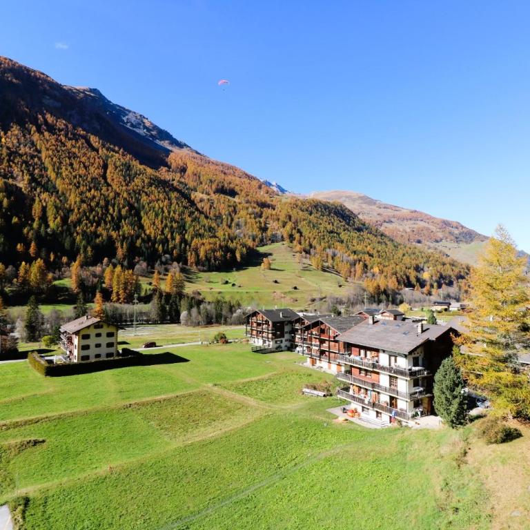 Le Chamois 35 - Appartement 6 personnes Evolene - Three-Bedroom Apartment with Balcony - 12