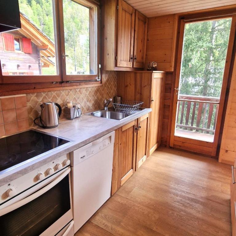 Beau Sejour 3- Appartement 6 personnes- Evolene - Apartment mit 3 Schlafzimmern und Balkon - 6