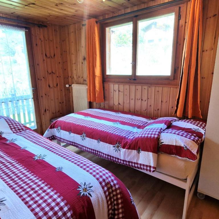 Beau Sejour 2 - Appartement 6 personnes - Evolene - Apartment mit 3 Schlafzimmern und Balkon - 5