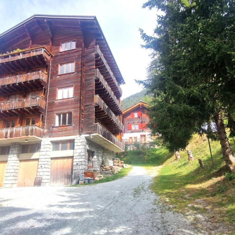 Beau Sejour 2 - Appartement 6 personnes - Evolene - Apartment mit 3 Schlafzimmern und Balkon - 11