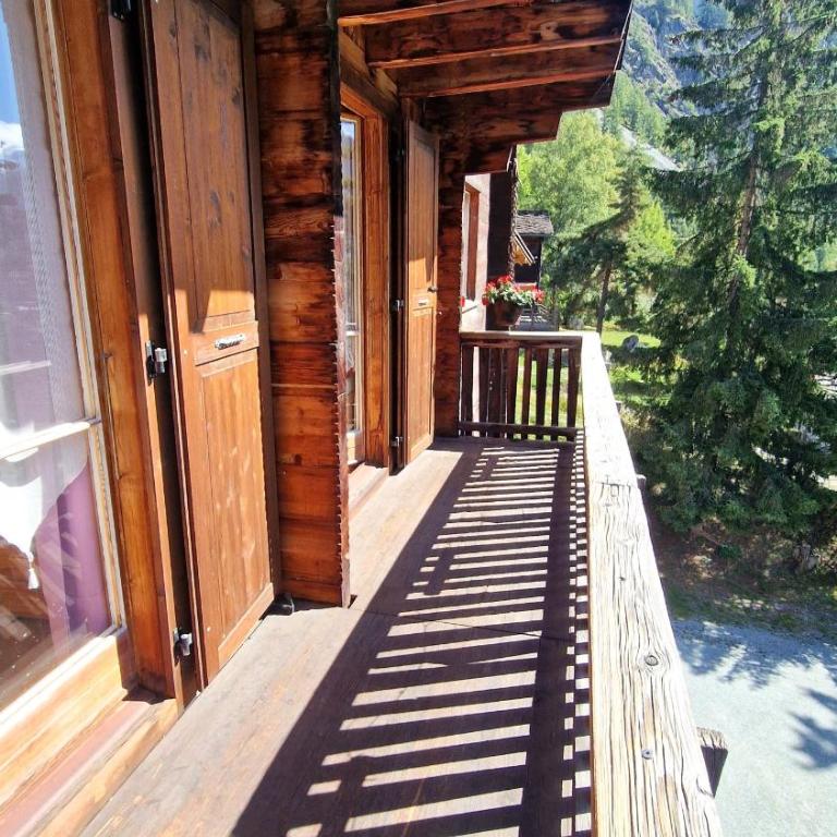 Beau Sejour 2 - Appartement 6 personnes - Evolene - Apartment mit 3 Schlafzimmern und Balkon - 12
