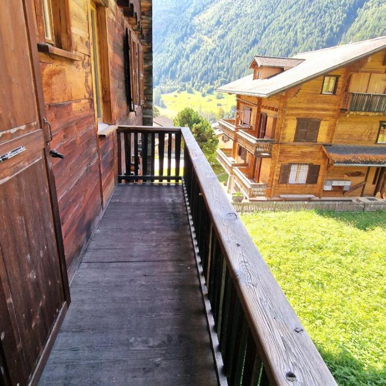 Beau Sejour 2 - Appartement 6 personnes - Evolene - Apartment mit 3 Schlafzimmern und Balkon - 13
