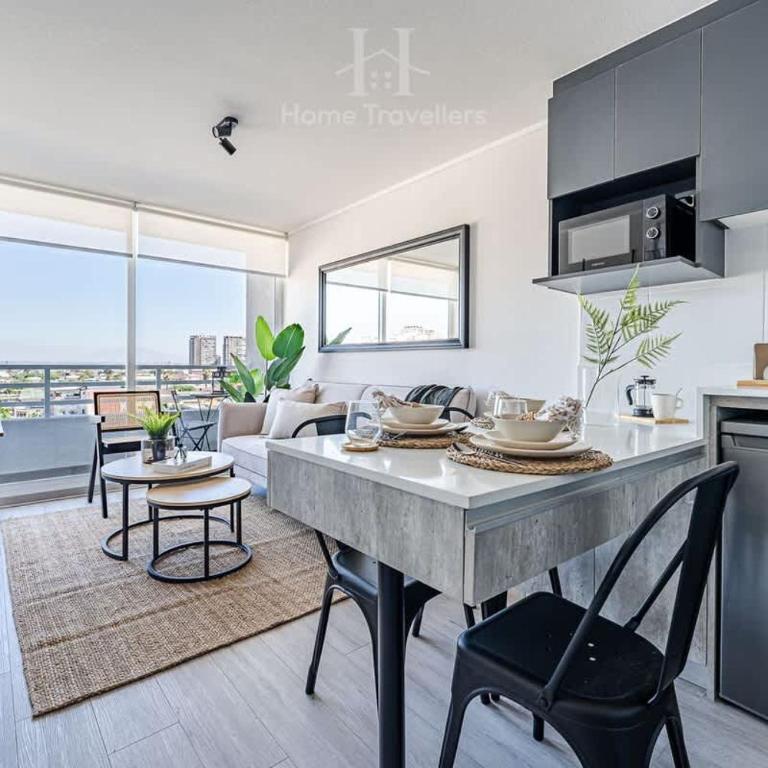 HT Calido Dpto en Santiago con Estacionamiento - Apartamento - 8