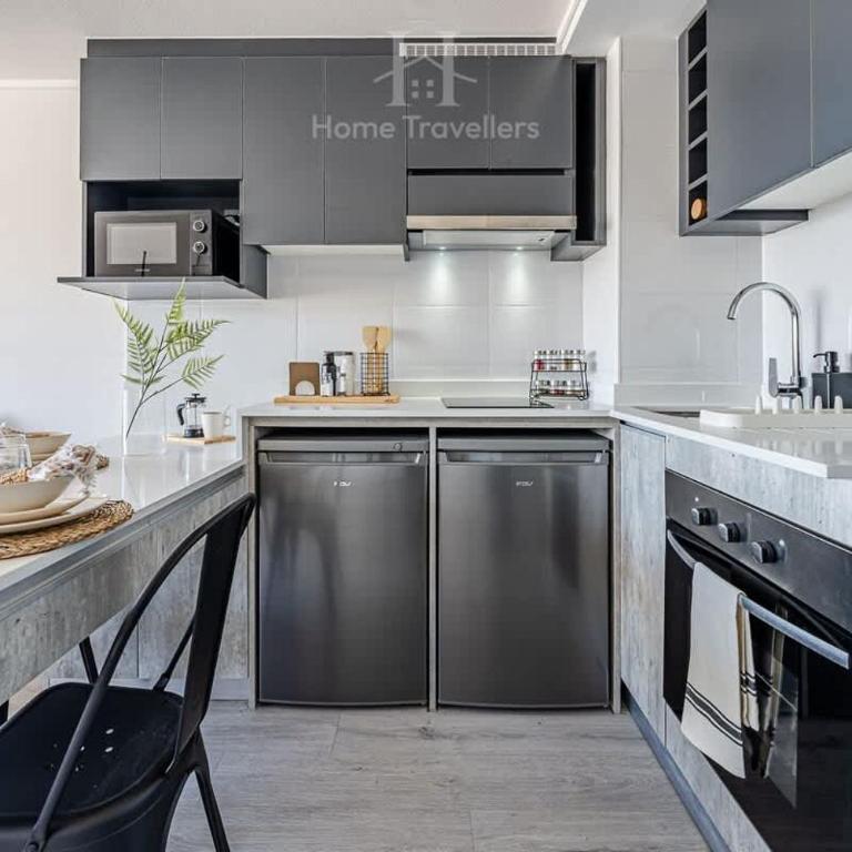 HT Calido Dpto en Santiago con Estacionamiento - Apartamento - 15