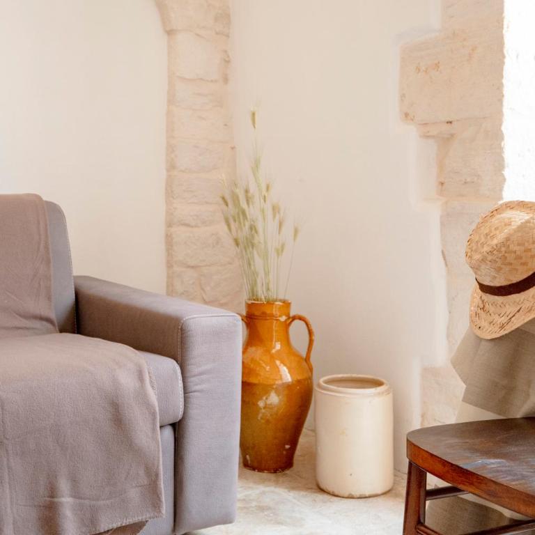 Trulli Lithos Suite - Appartamento Familiare con 1 Camera da Letto - 7