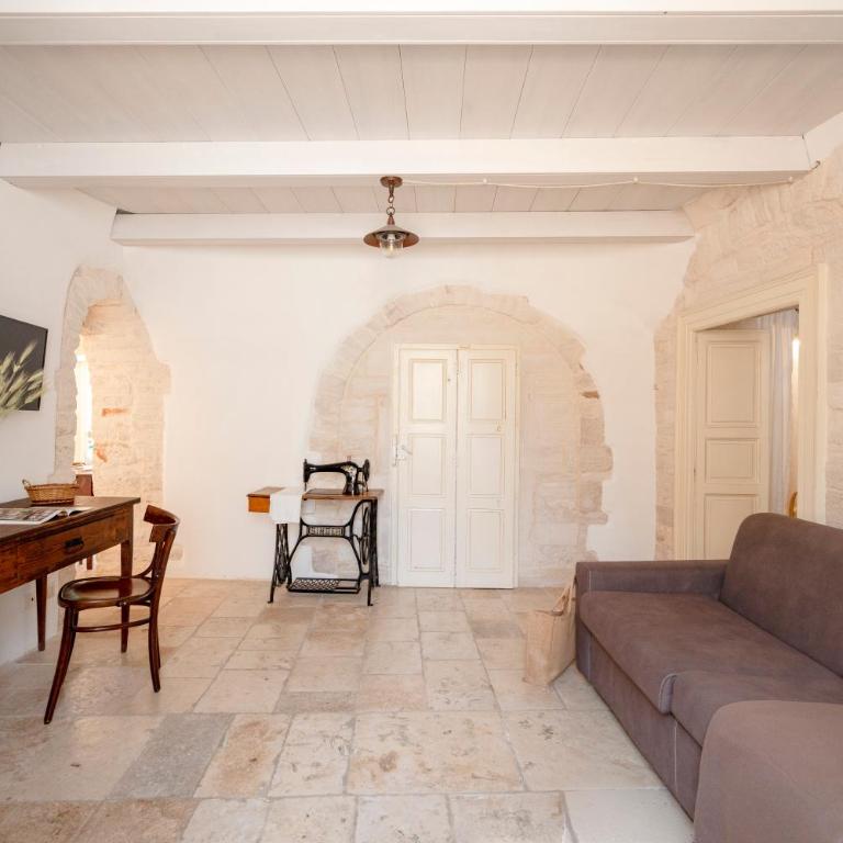 Trulli Lithos Suite - Appartamento Familiare con 1 Camera da Letto - 3