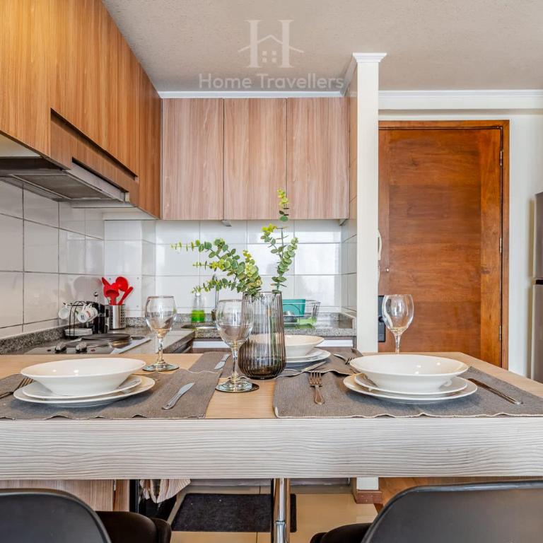 HT Centrico y Comodo Depto 4PAX - Apartamento - 4