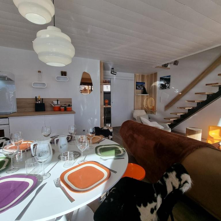 Le Flocon-Duplex face aux pistes - Appartement 3 Chambres - 10