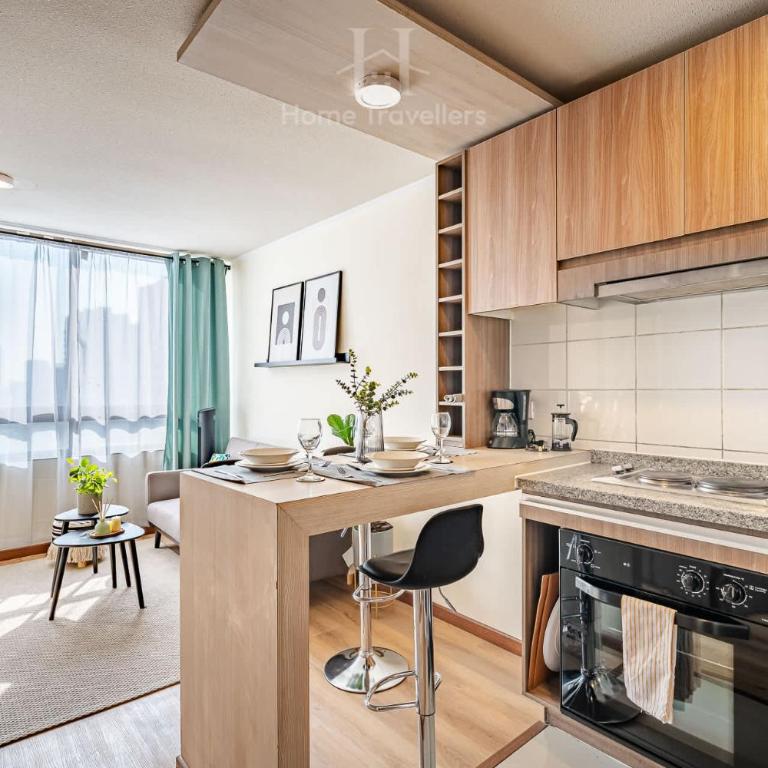 HT Centrico y Comodo Depto 4PAX - Apartamento - 15