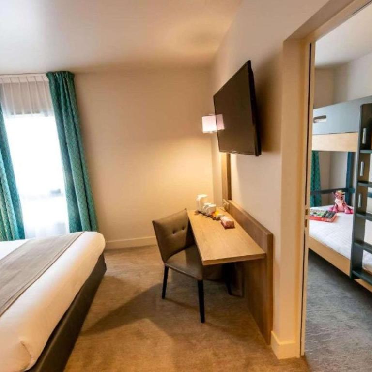 Best Western Eden SPA - Chambre Familiale avec 1 Lit Queen-Size et 1 Lit Superposé - Non-Fumeurs - 1