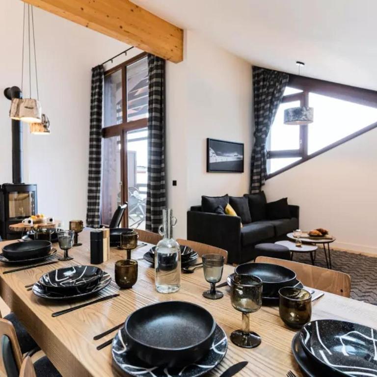 Les Roches du Mont Blanc - Résidence & Spa - Three-Bedroom Apartment 6 persons Panorama - 1