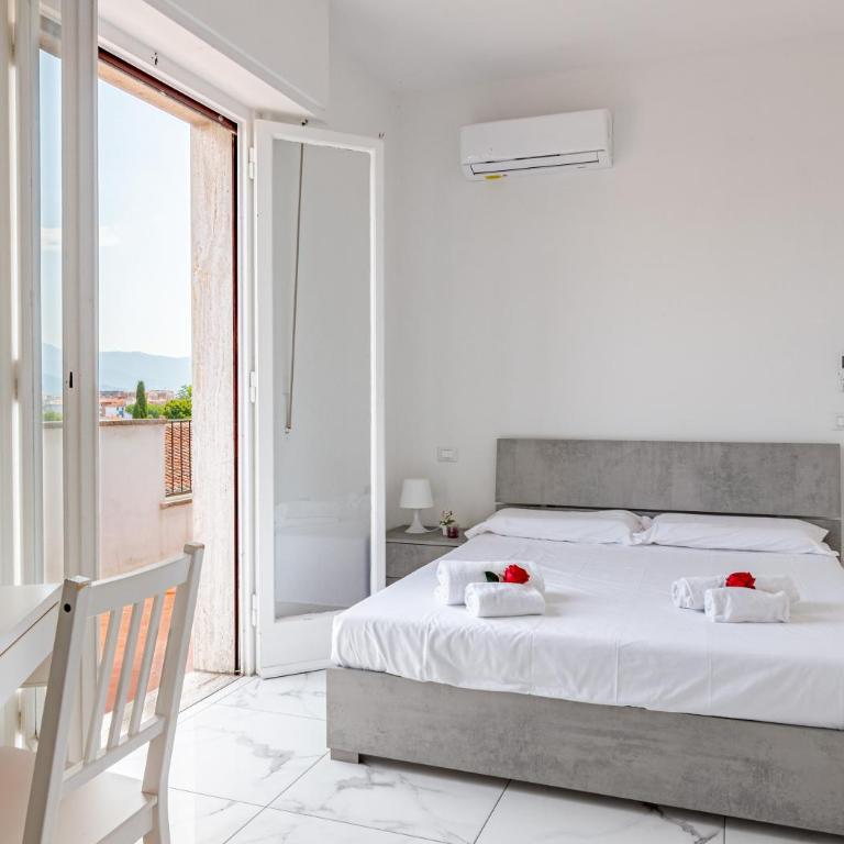 brg sx- Attico terrazza vista panoramica Lungarni Pisani - Appartamento con 3 Camere da Letto e con Vista - 12