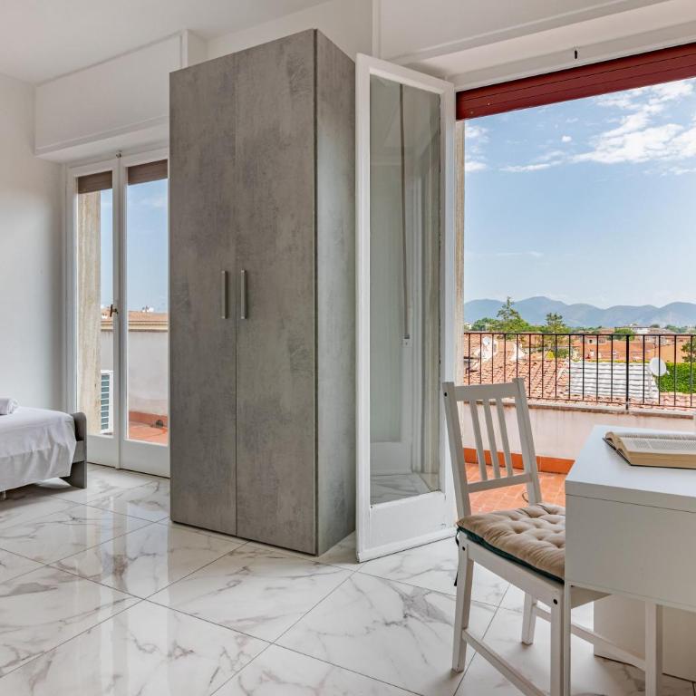 brg sx- Attico terrazza vista panoramica Lungarni Pisani - Appartamento con 3 Camere da Letto e con Vista - 23