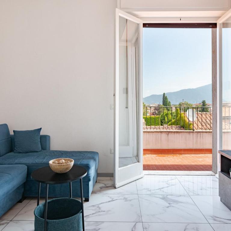brg sx- Attico terrazza vista panoramica Lungarni Pisani - Appartamento con 3 Camere da Letto e con Vista - 34