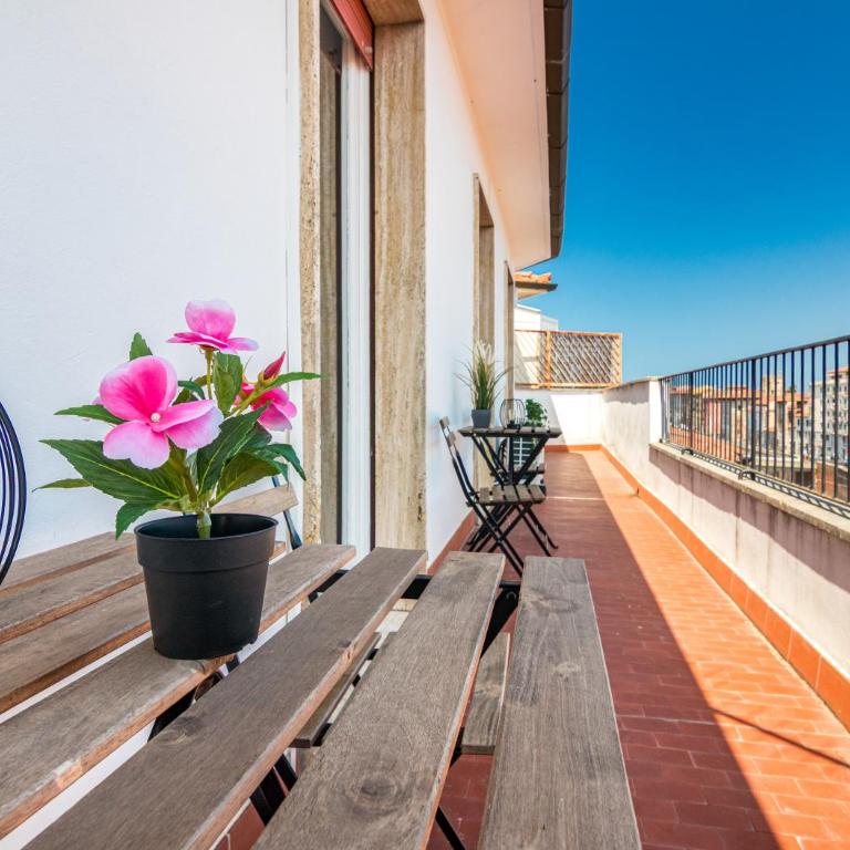 brg sx- Attico terrazza vista panoramica Lungarni Pisani - Appartamento con 3 Camere da Letto e con Vista - 42