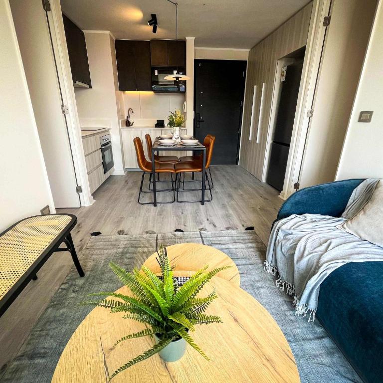 HOM I Mall Plaza Egaña I Parking I Aire A I Wifi - Apartment - 12