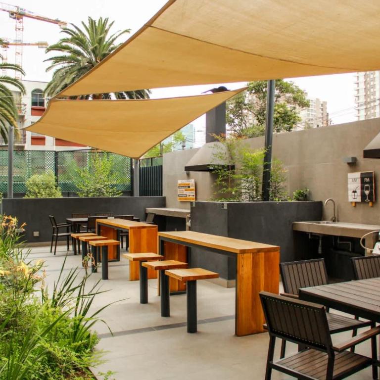 HOM I Piscina I Mall Plaza Egaña I Gym I Wifi I Metro - Apartment - 91