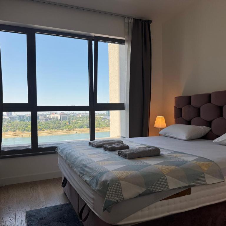 Beograd na vodi - Belgrade Waterfront Apartments - One-Bedroom Apartment with River View - 14