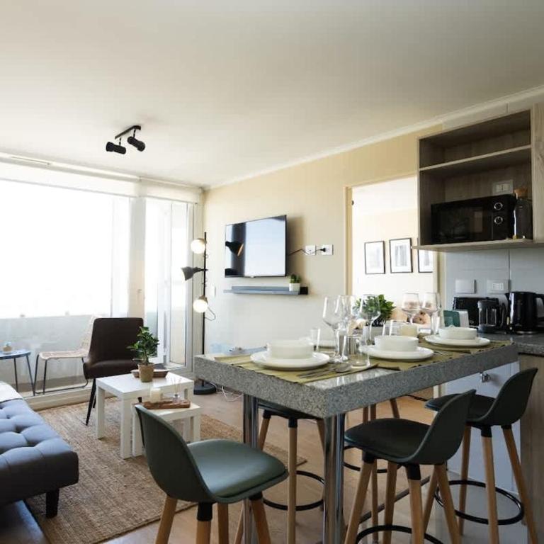 HT Moderno Dpto en Chillan 4PAX - Apartamento - 30