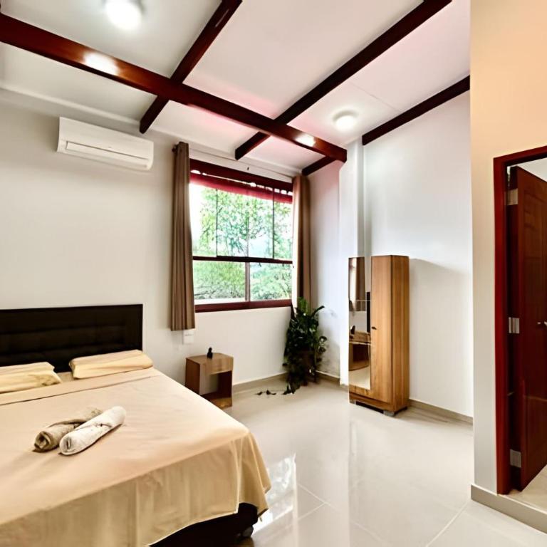 Depa a 5min centro 2HAB con A/C Estilo y Confort - Apartment - 17