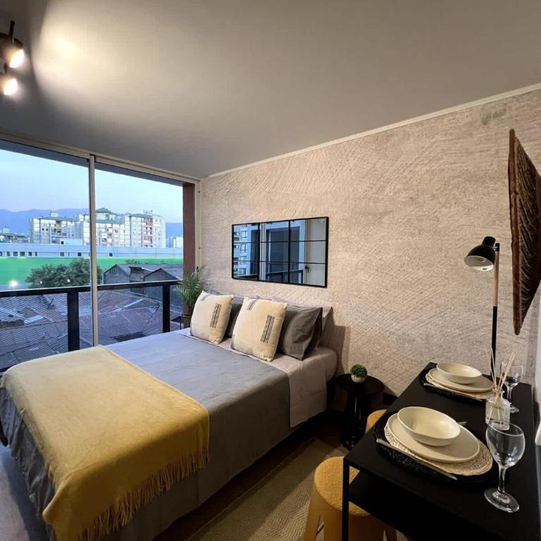 HT Calido Estudio en Santiago a pasos del Metro 2PAX - Apartment - 14