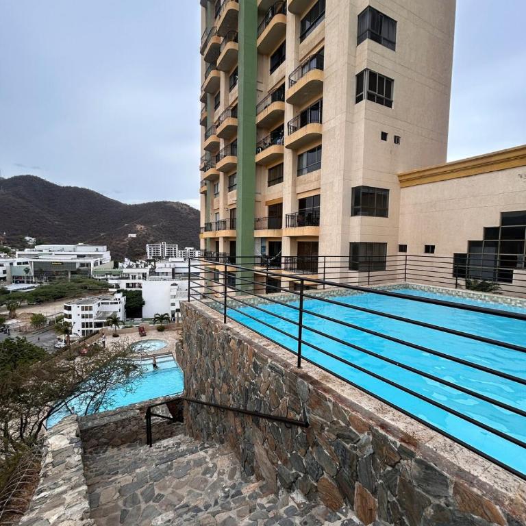 Newly Renovated Oceanfront Duplex In Rodadero - Two-Bedroom Apartment - 24