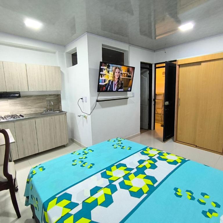 Cómodos y acogedores Apartaestudios - Manizales - Habitación Doble - 1 o 2 camas - 1