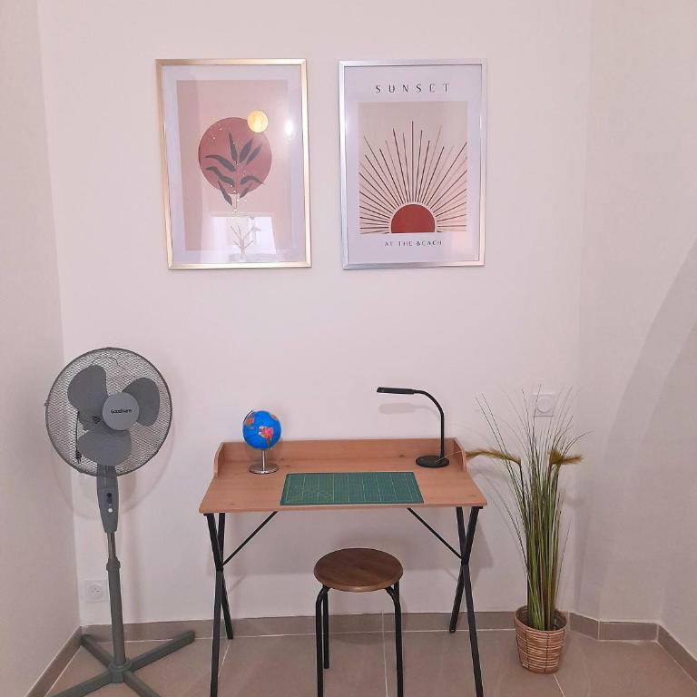 Le Refuge de l'Écusson - T2 centre-ville, WIFI - Apartment mit 1 Schlafzimmer - 5