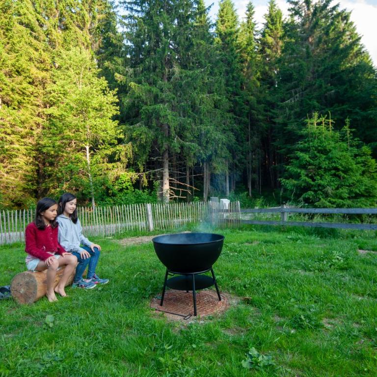 Landhaus Auerling, Chalet am Wald mit Sauna, Kamin & Garten - Chalet mit 3 Schlafzimmern - 7