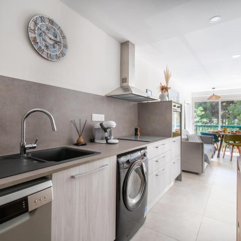 Cap Soleil Le Tarpan Clim Parking privé Lit confortable - Apartamento de 1 dormitorio - 7