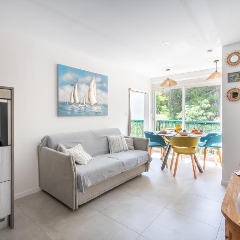 Cap Soleil Le Tarpan Clim Parking privé Lit confortable - Apartamento de 1 dormitorio - 2