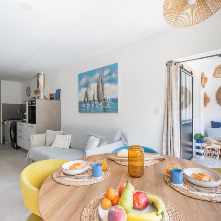 Cap Soleil Le Tarpan Clim Parking privé Lit confortable - Apartamento de 1 dormitorio - 8
