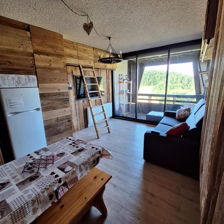 Studio cabine 4 pers Cosy esprit chalet Les glovettes - Appartamento con 1 Camera da Letto - 8