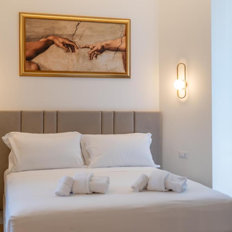 Romart Luxury Rooms - Camera Matrimoniale Deluxe con 1 Letto Supplementare - 4