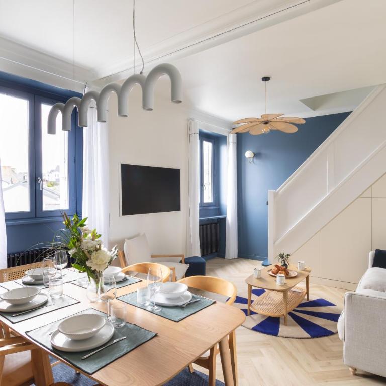 La Perenn - Joli T3 proche plage - Two-Bedroom Apartment - 3