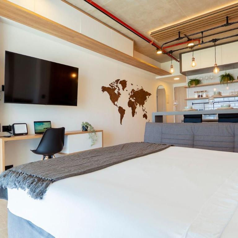 CB806 | Estudio moderno con balcón XL y vista espectacular - Queen Suite - 5