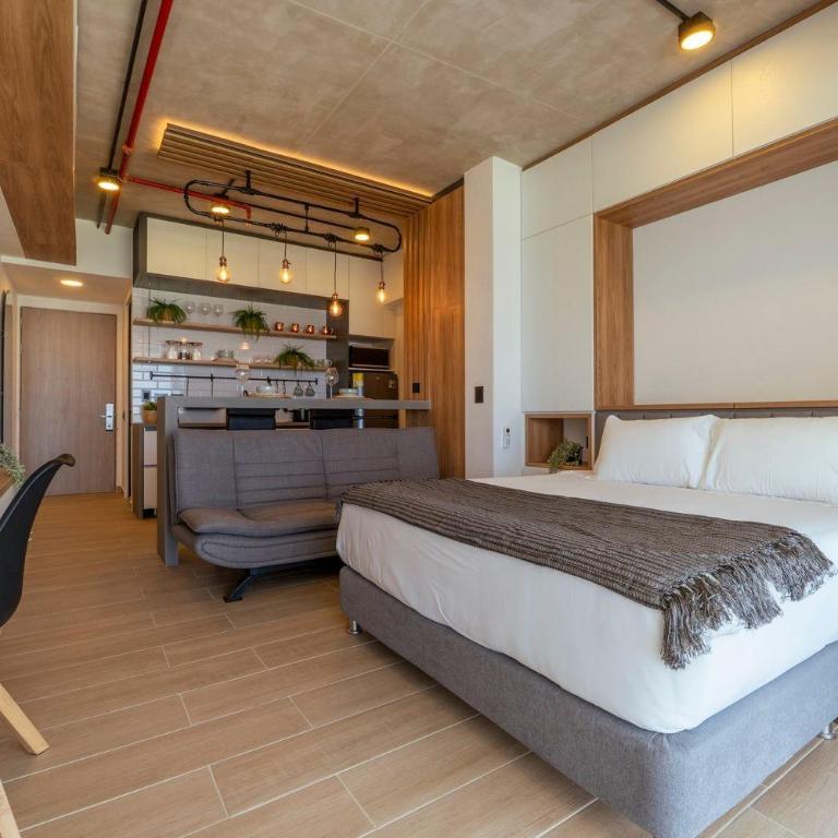 CB806 | Estudio moderno con balcón XL y vista espectacular - Queen Suite - 6