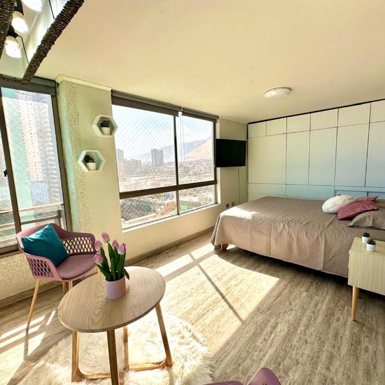 Departamento en Iquique frente al Mar 3 Dormitorios 2 baños - Three-Bedroom Apartment - High Floor - 1
